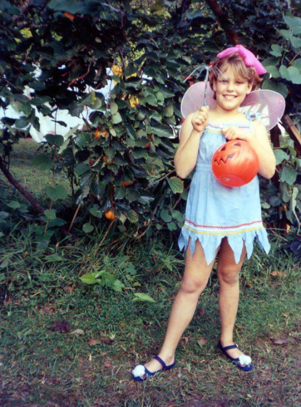 Homemade Tinkerbell Costume Halloween image