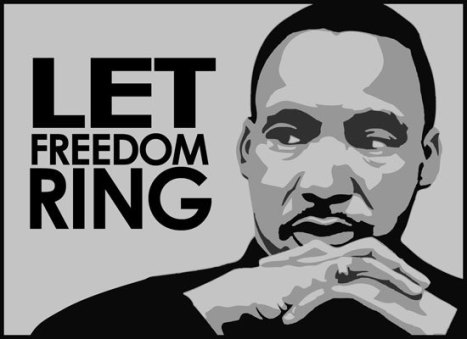 Martin Luther King Jr Day Let freedom ring