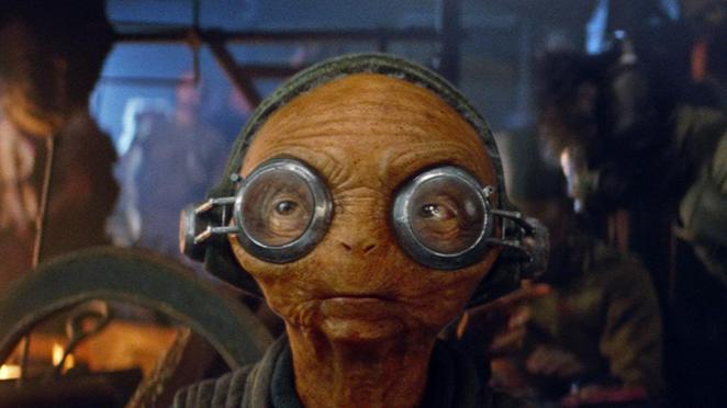 Star Wars The Force Awakens Maz Kanata reaction blog