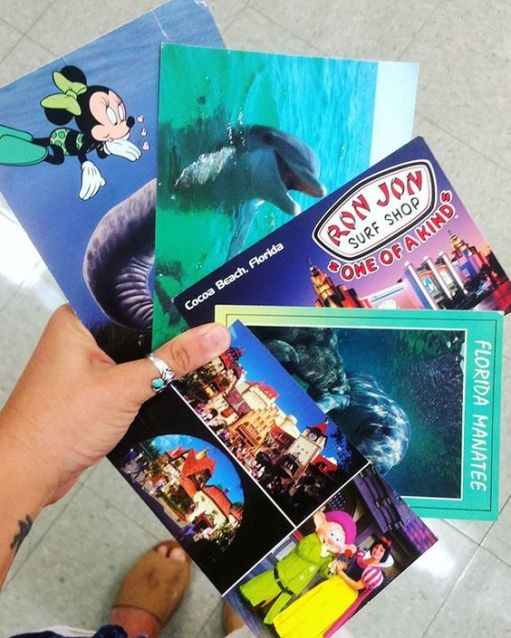 You've Got Mail instagram challenge send postcards blog post