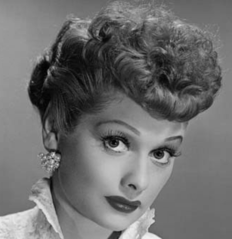 30 Days of Nerdy Hair Day 13 Lucy Ricardo I Love Lucy Lucille Ball blog post