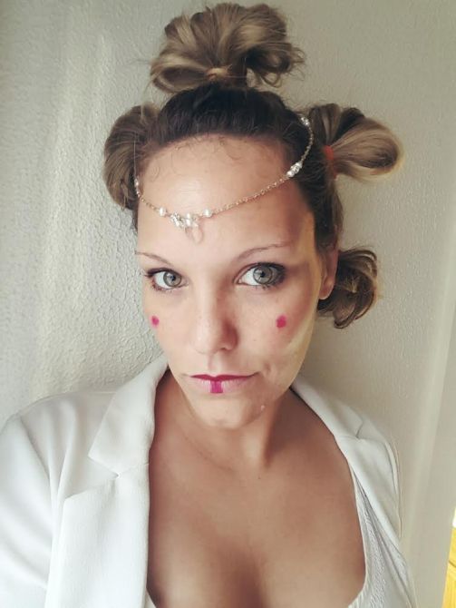 30 Days of Nerdy Hair Day 17 Padme Amidala Star wArs Episode I The Phantom Menace hair blog post