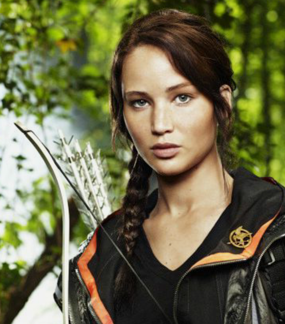 30 Days of Nerdy Hair Day 18 Katniss Everdeen from The Hunger Games blog post