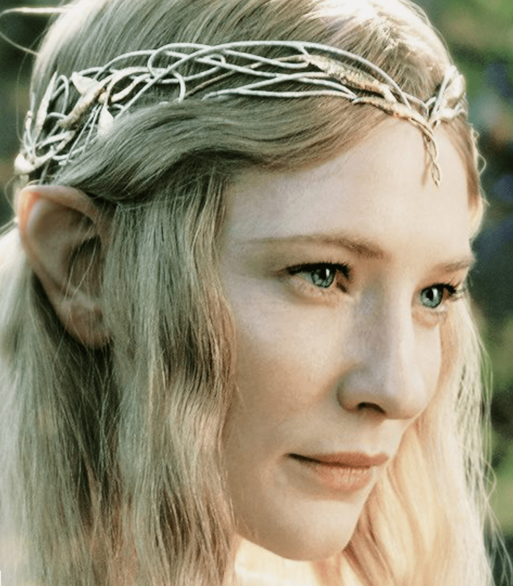 30 days of nerdy Hair Day 6 Galadriel Lord of the Rings blog post