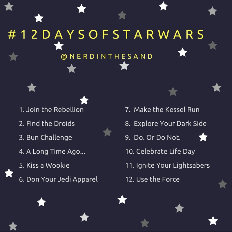 #12Days of Star Wars Instagram Challenge Nerds