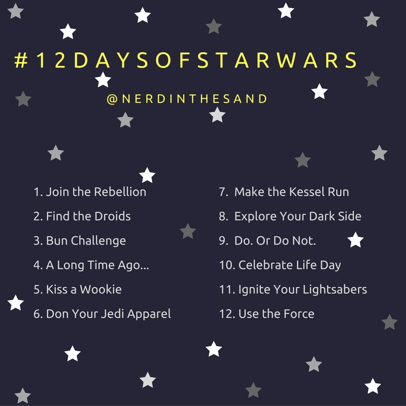 #12Days of Star Wars Instagram Challenge Nerds