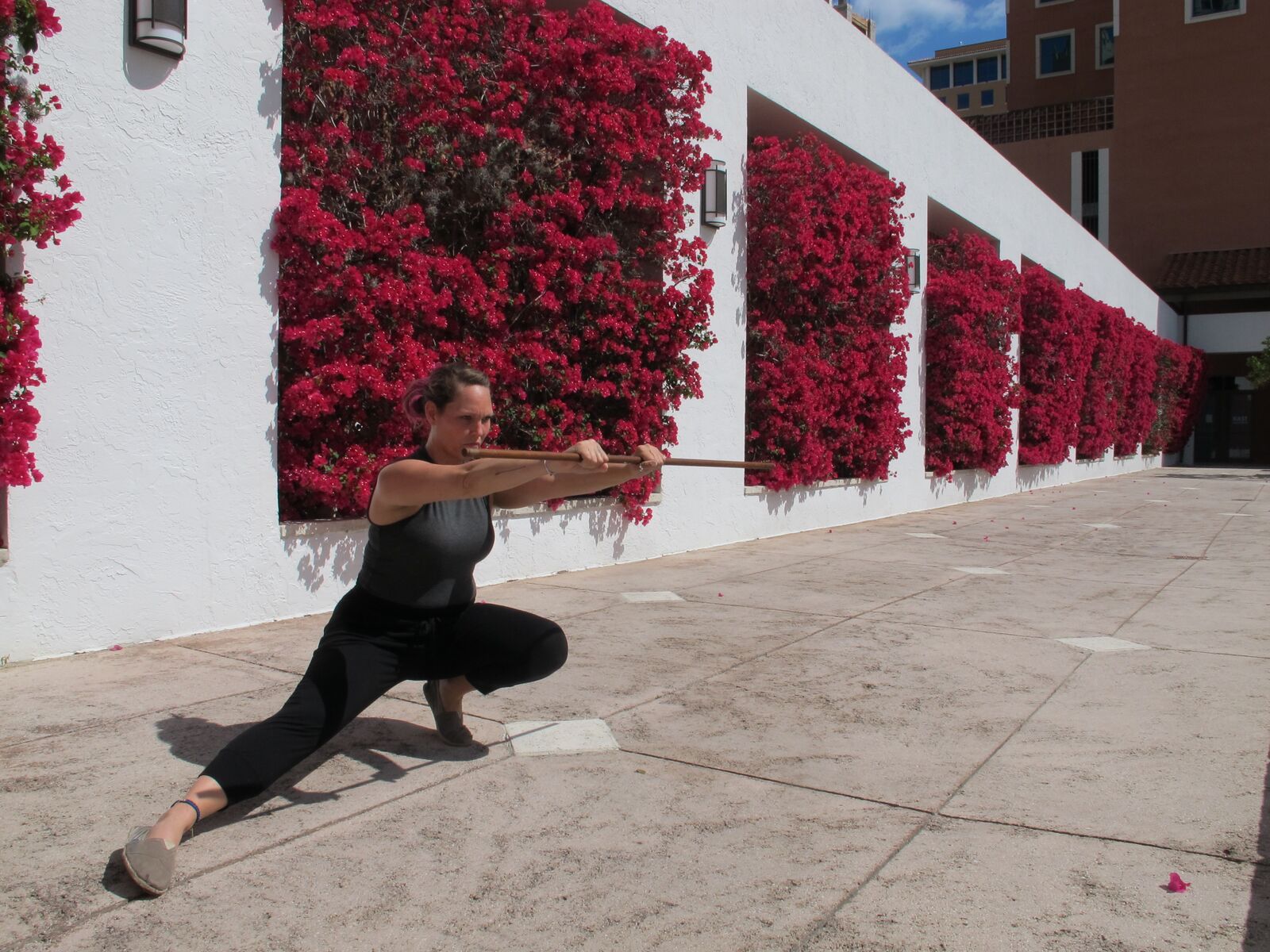 Disney Princess Boot Camp Mulan Week stick fighting nerd fitness blog post