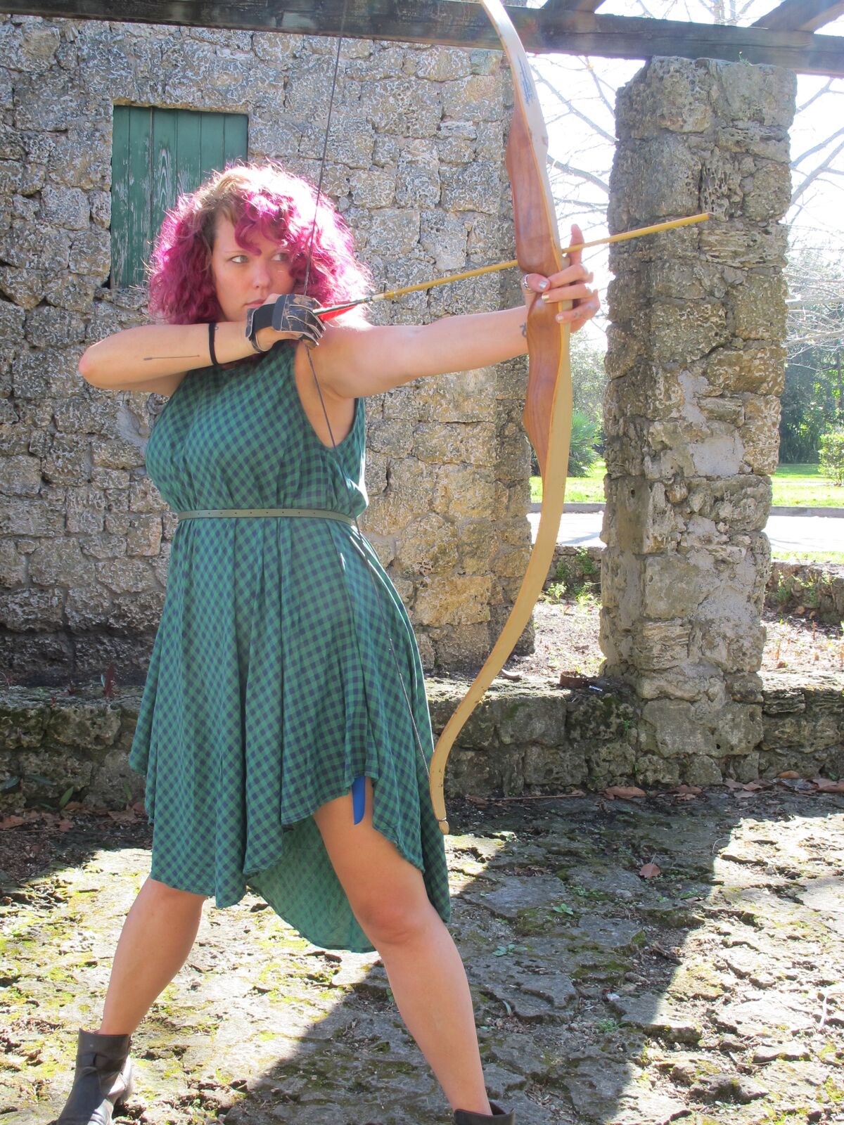 Disney Princess boot Camp Merida week archery fitness blog post