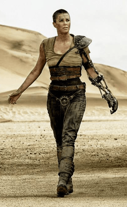 Thrift Store Cosplay Day 8: Imperator Furiosa from Mad Max Fury Road Charlize Theron fashion blog post