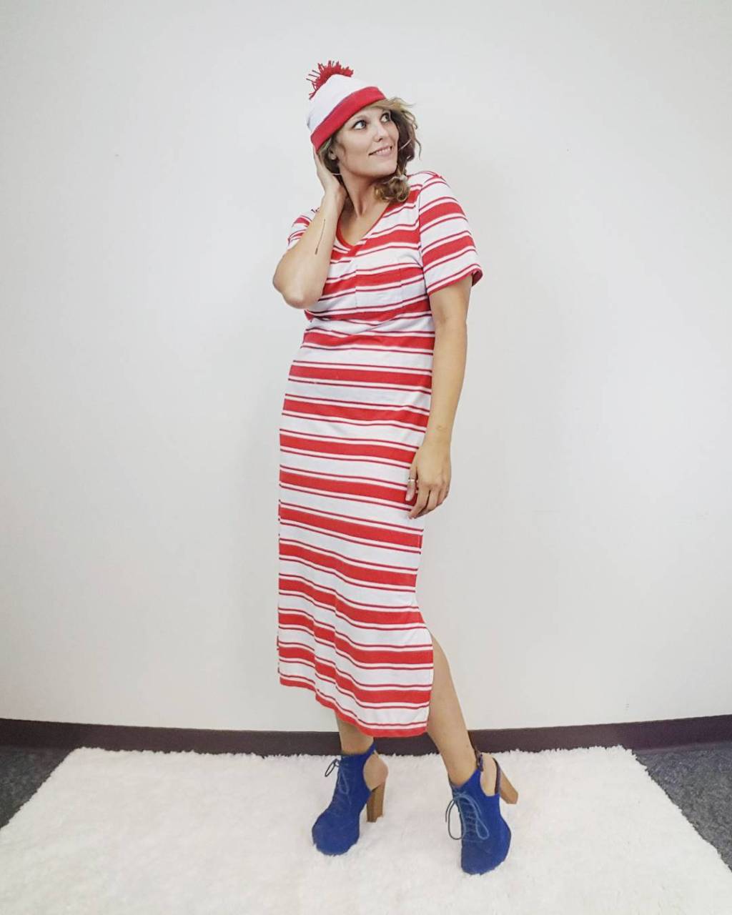 Thrift Store Cosplay Where's waldo fashion blogger post