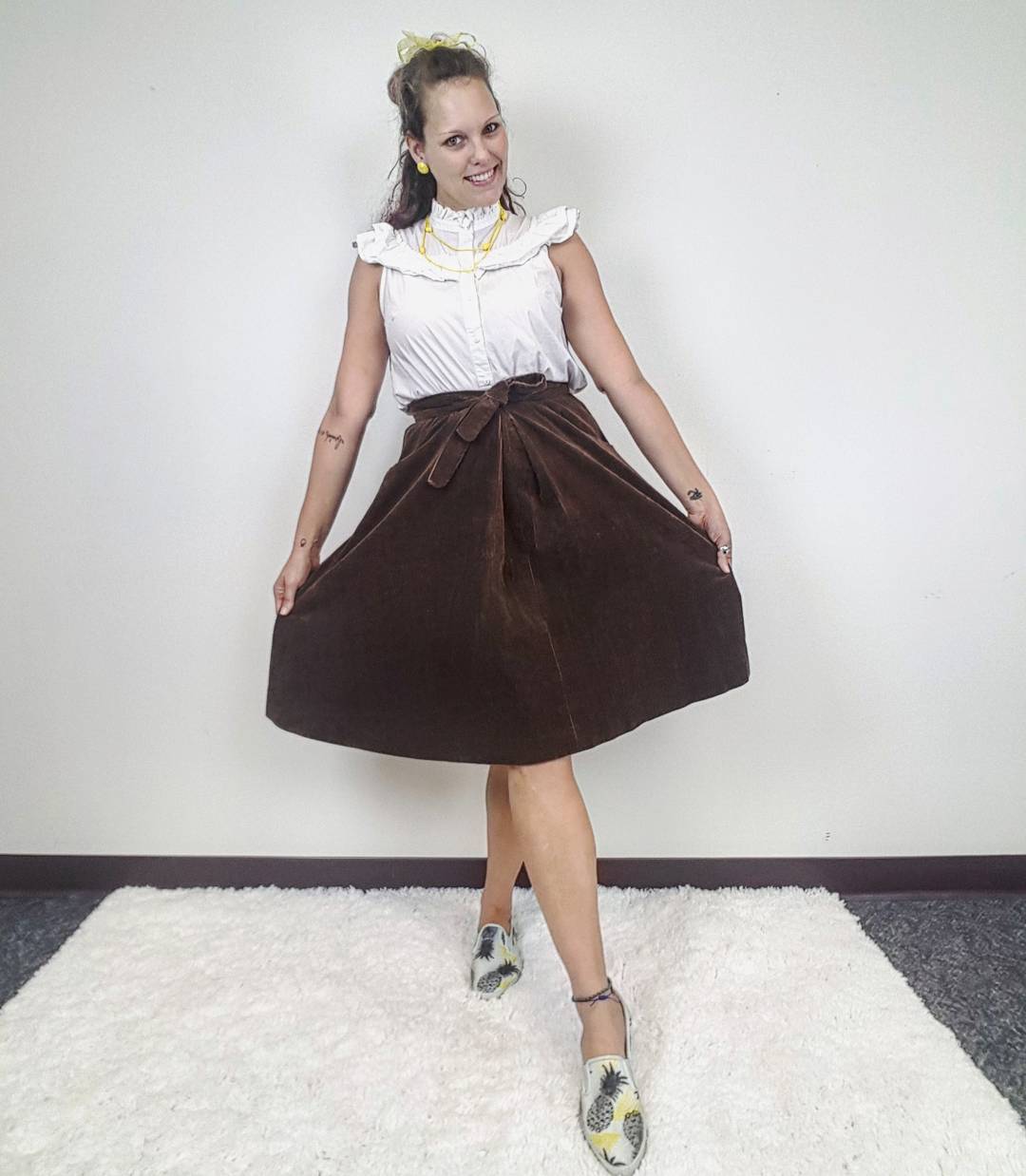 Thrift Store Cosplay Day 4 Spongebob Squarepants fashion blog post Nickelodeon