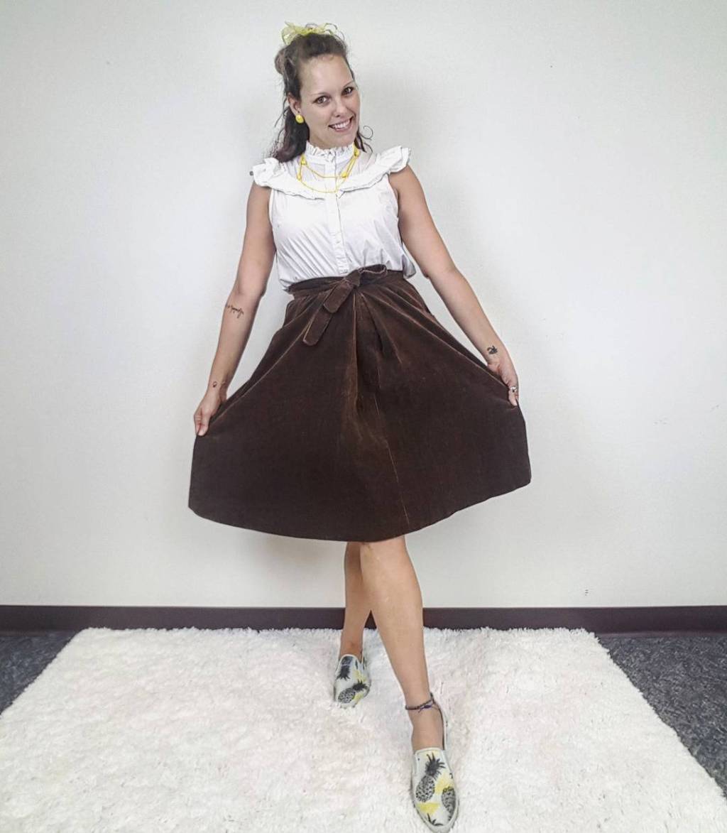 Thrift Store Cosplay Day 4 Spongebob Squarepants fashion blog post Nickelodeon