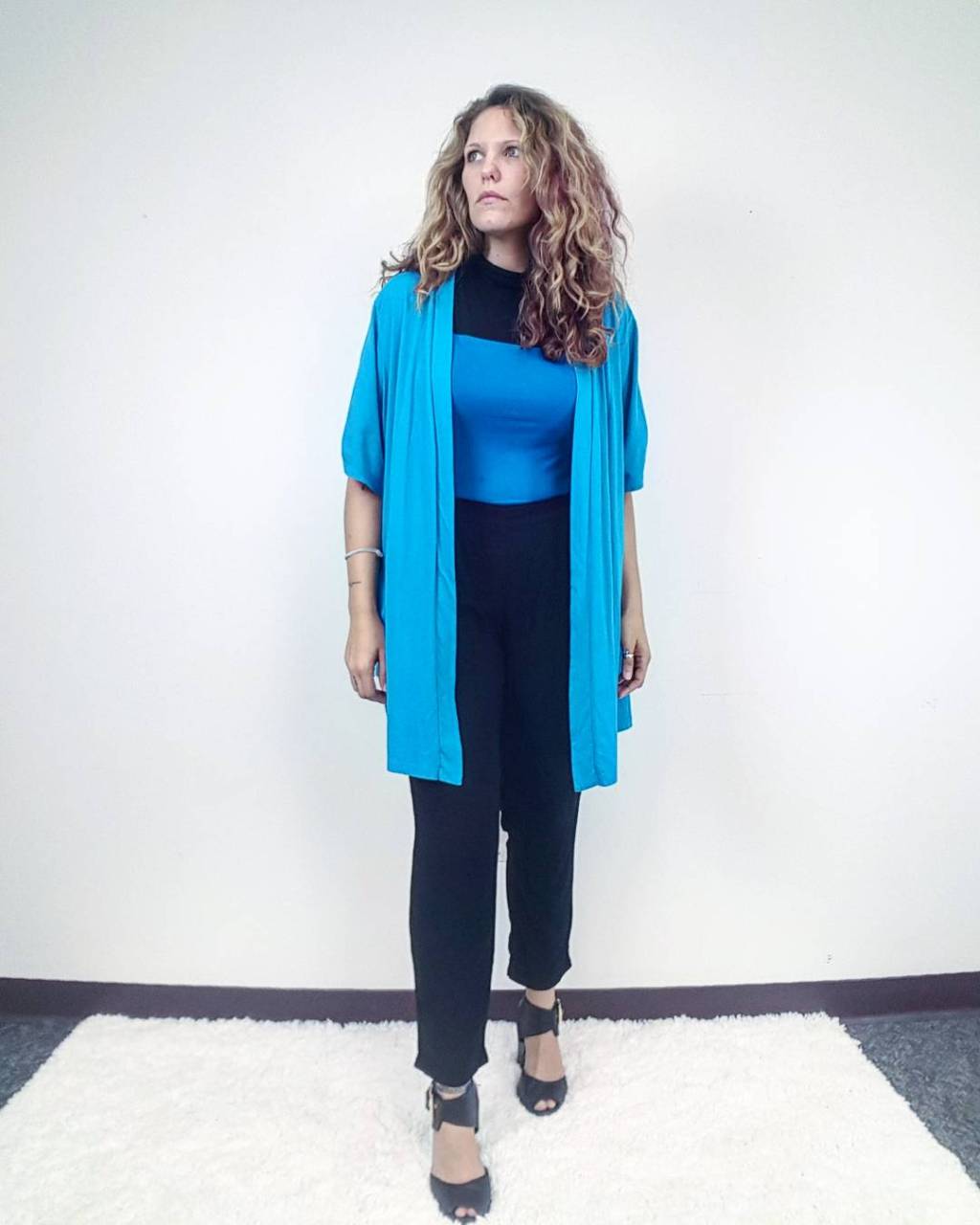 Thrift Store Cosplay Day 5 Beverly Crusher from Star Trek The Next Generation fashion blogger