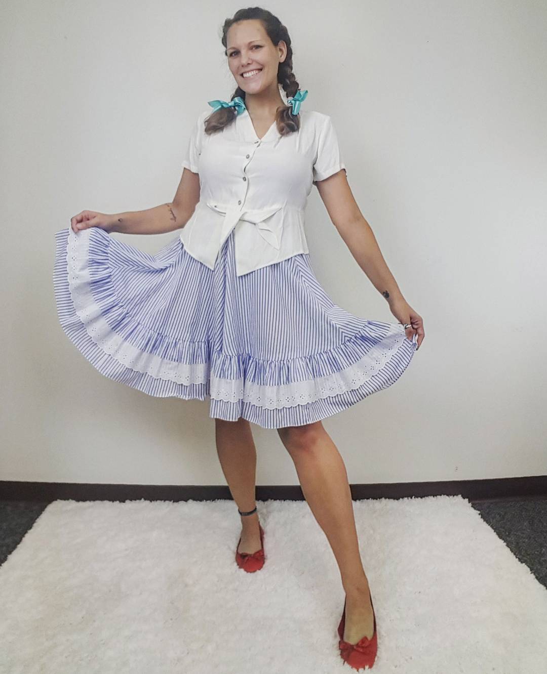 Thrift Store Cosplay Day 17 Dorothy from Wizard of Oz