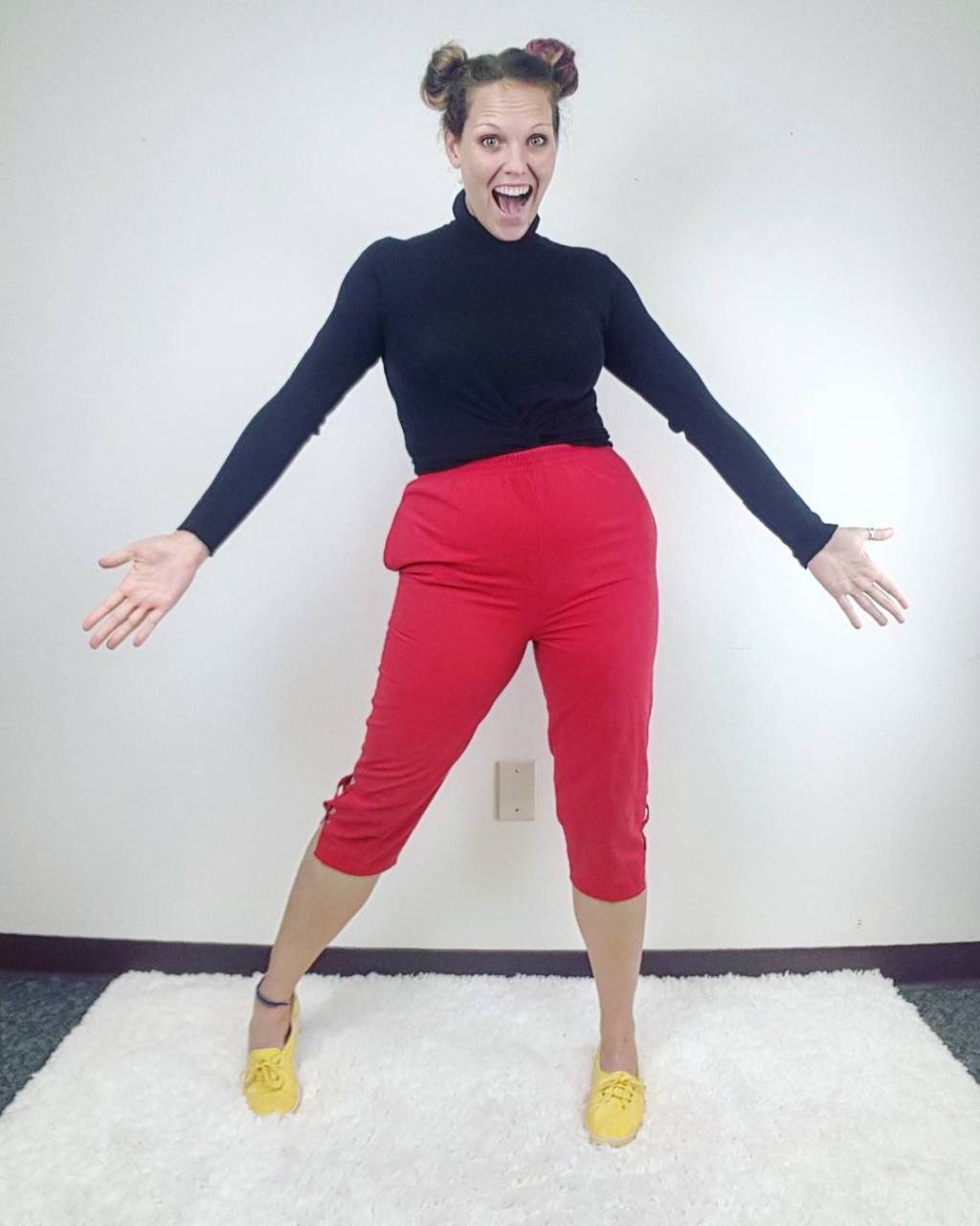 Thrift Store Cosplay Day 30: Mickey Mouse styled by Disney World fashion blog post