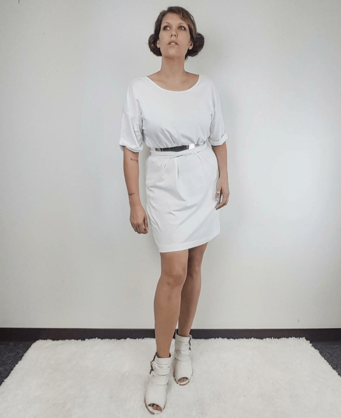 Thrift Store Cosplay Day 31 grand finale Princess Leia Star Wars fashion blog post