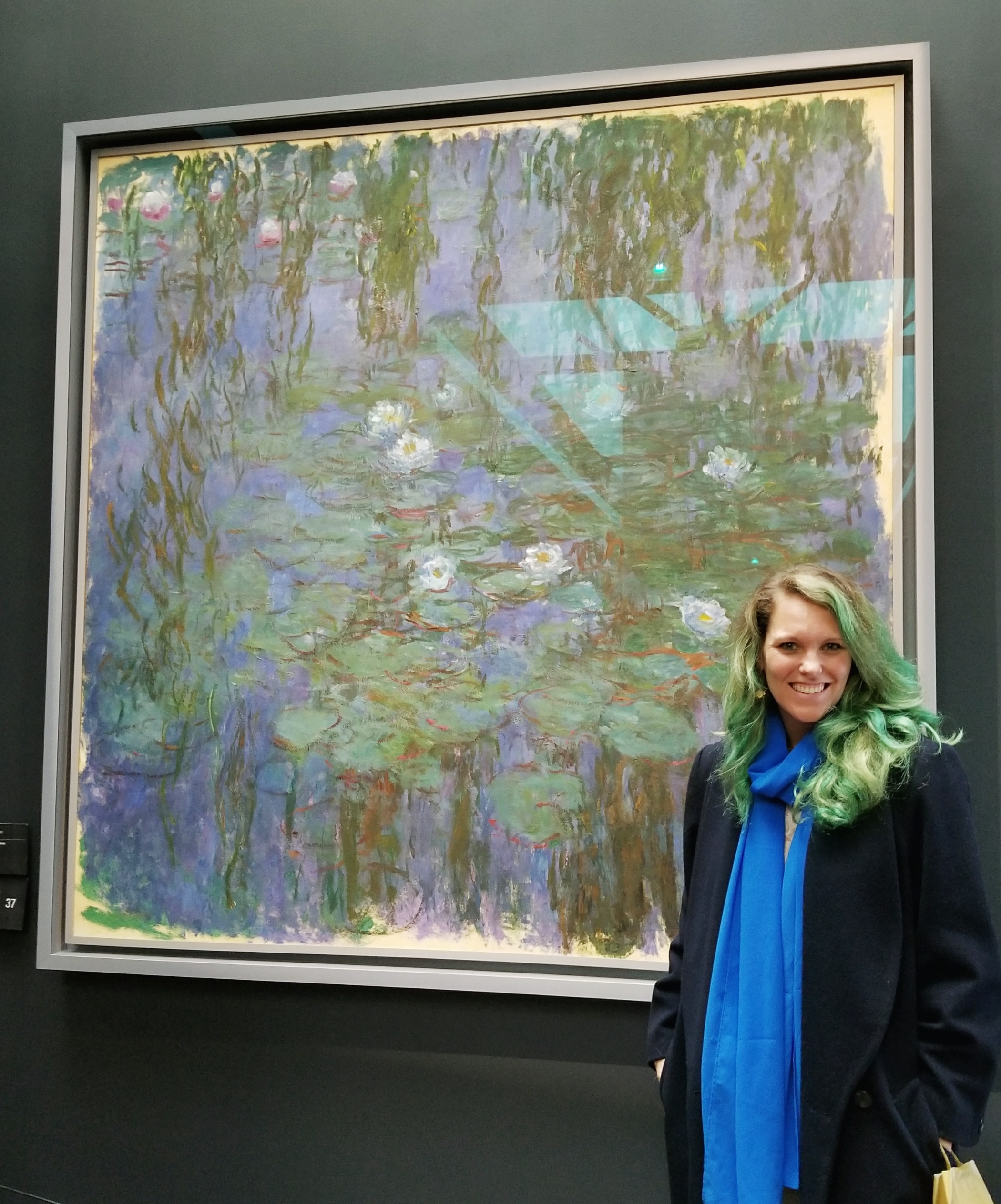 Lizzie does Paris - Monet's Waterlillies