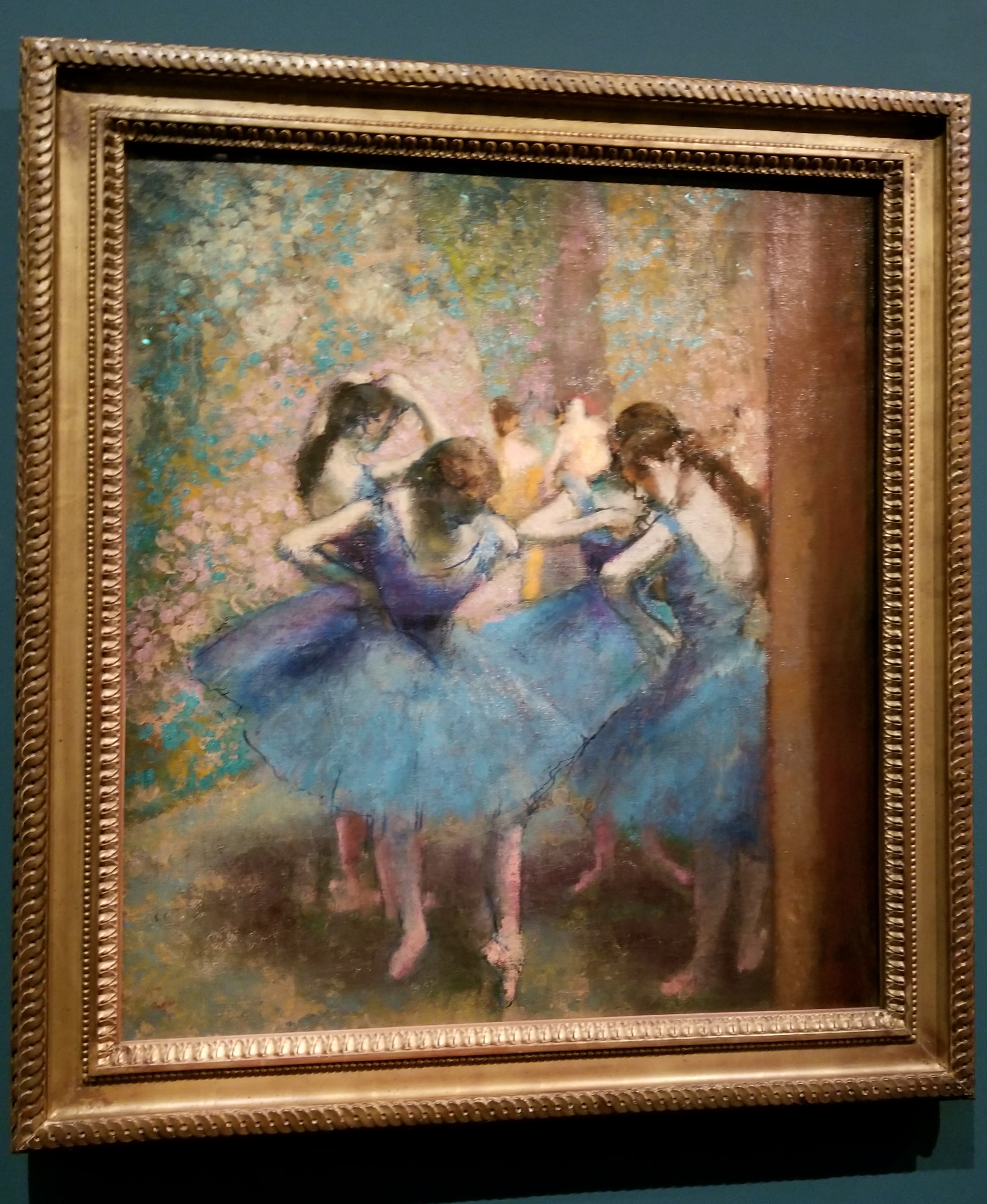 Lizzie does Paris - Degas' blue dancers