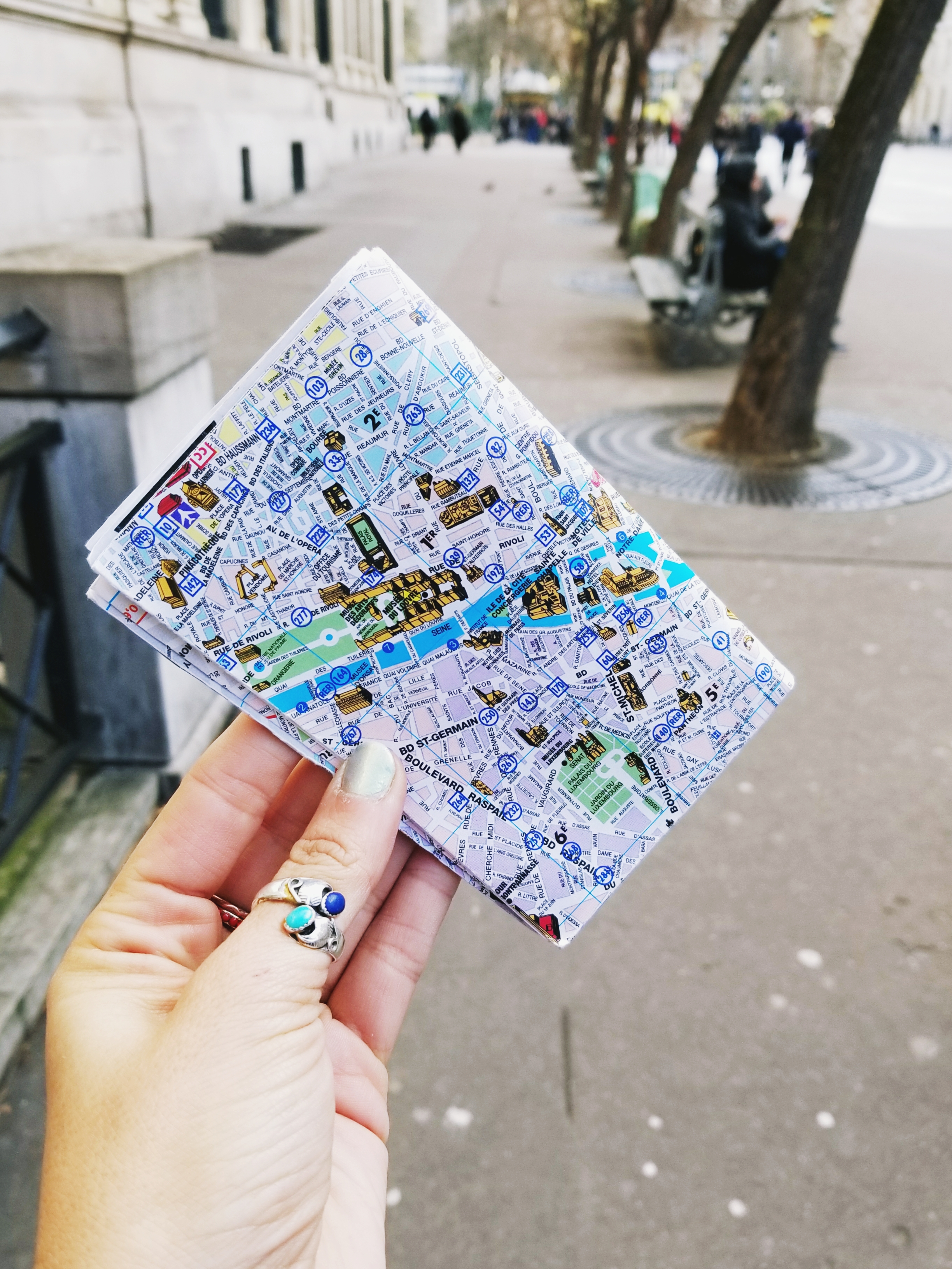 Lizzie does Paris - Map