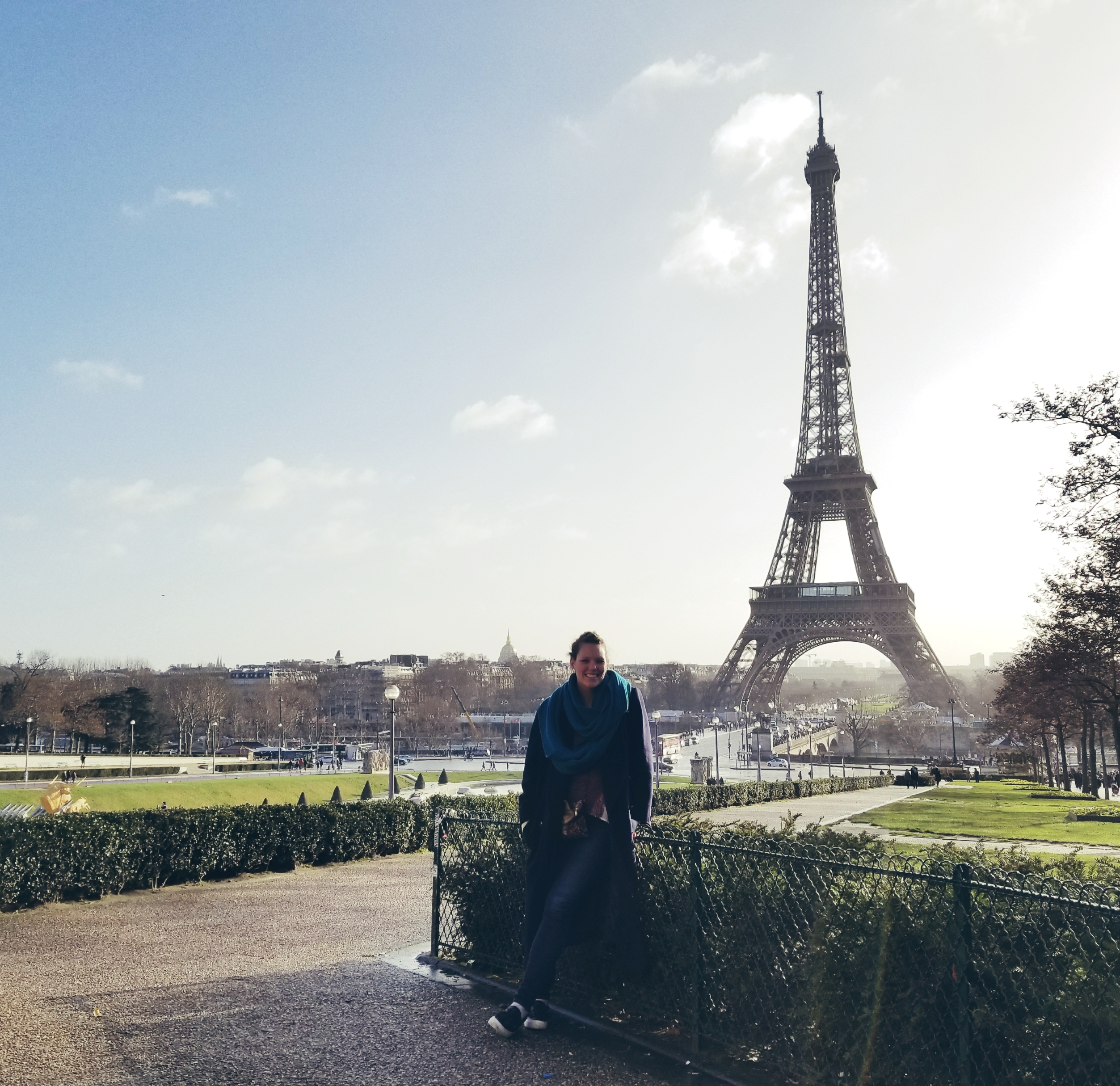 Lizzie does Paris - Eiffel Tower