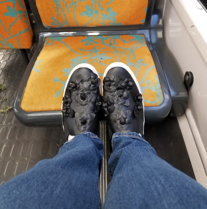 Lizzie does Paris - walking shoes