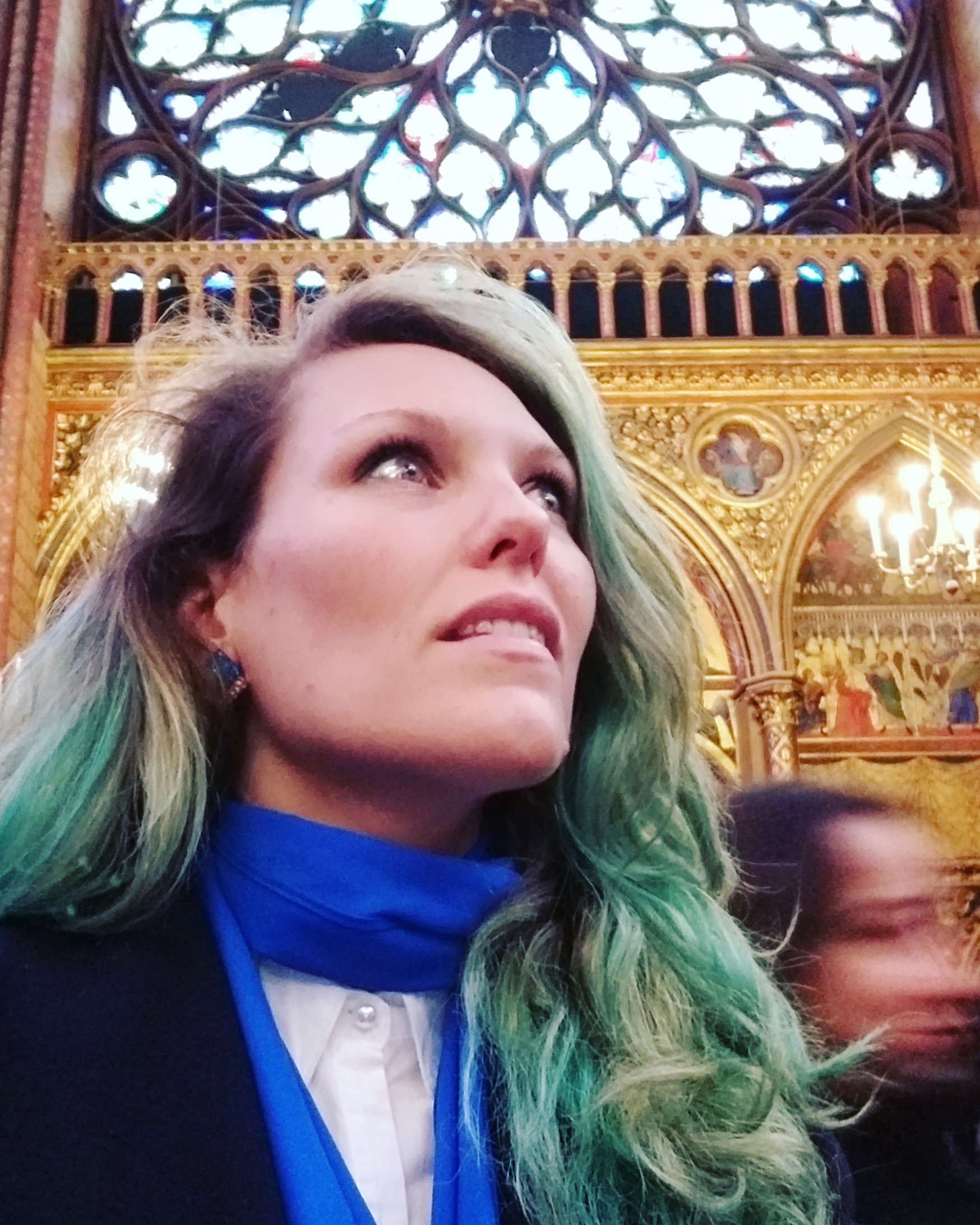 Lizzie does Paris - Saint Chapelle