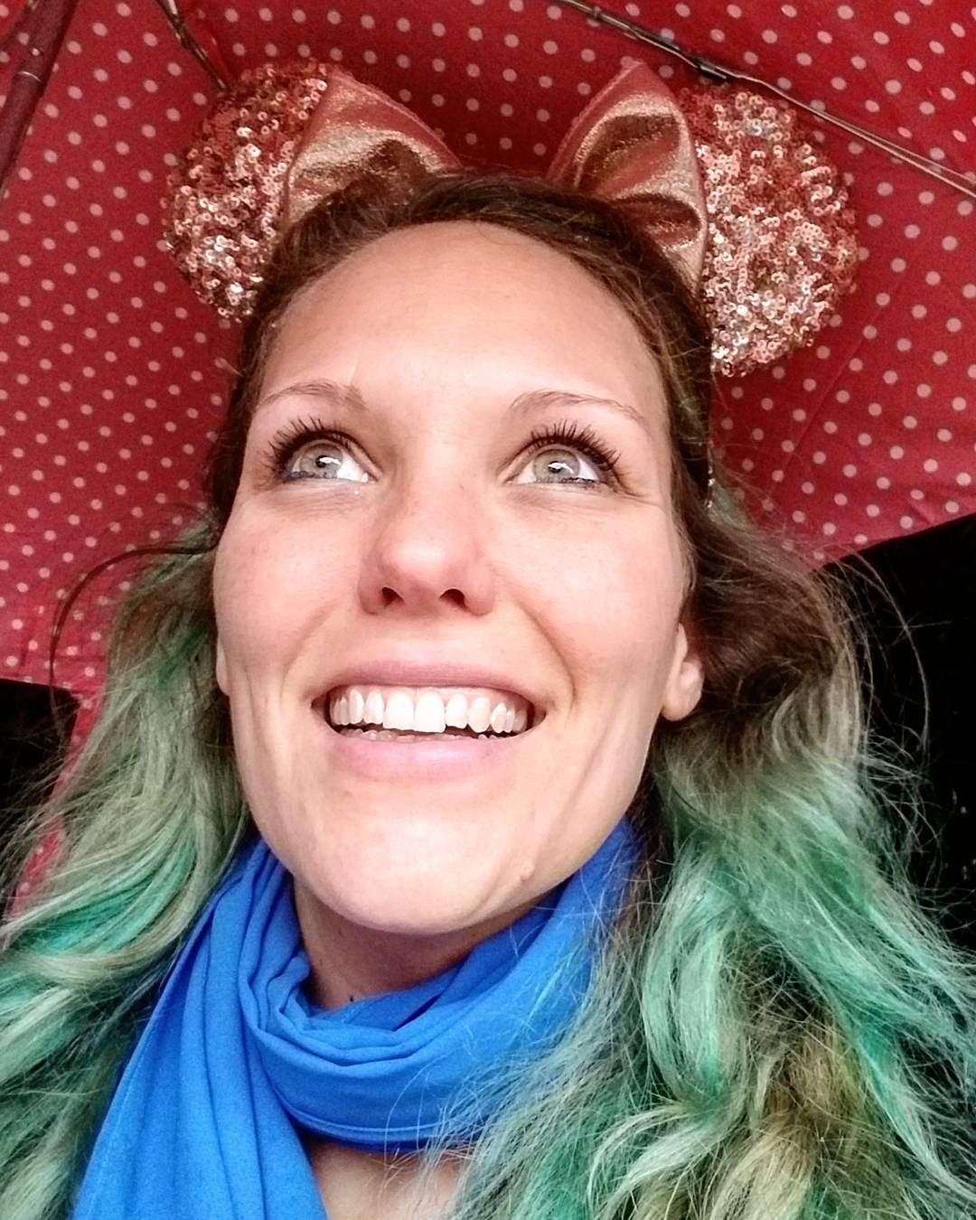 Lizzie does Disneyland Paris - rose gold ears